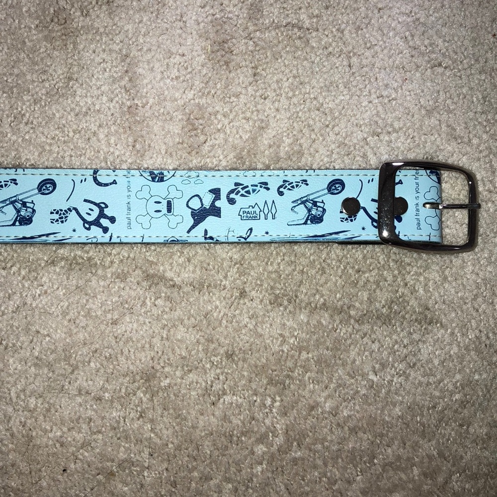 Paul Frank leather belt!! 🐵💙
